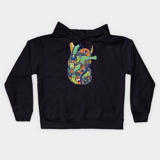 Tetradic Light Heart Kids Hoodie